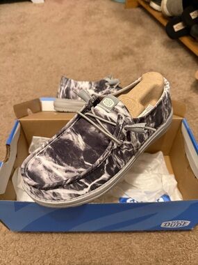 Hey Dude Wendy Mossy Oak Grey